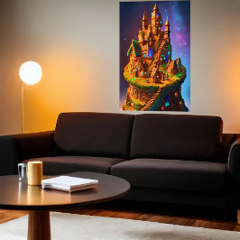 ジンガユニークーパン村 | AI Art ポスター