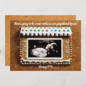 ジンガユニークーブレッドハウスベビー超音波妊娠 案内状 (正面/裏面)