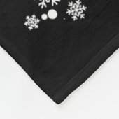 ジンガーおもしろいシュレッドジンジャーブレッドマンジムボディビル フリースブランケット (角)