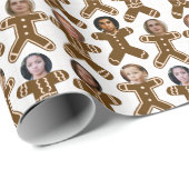 ジンガーおもしろいブレッドフレンズとファミリーホリデー ラッピングペーパー (ロールコーナー)