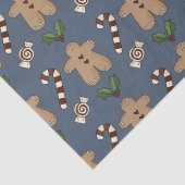 ジンガーお洒落パンとキャンディーキャンクリスマス 薄葉紙 (詳細)