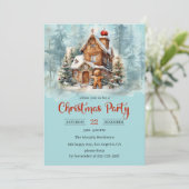 ジンガーお洒落ブレッドハウスクリスマスパーティー 招待状 (スタンド正面)