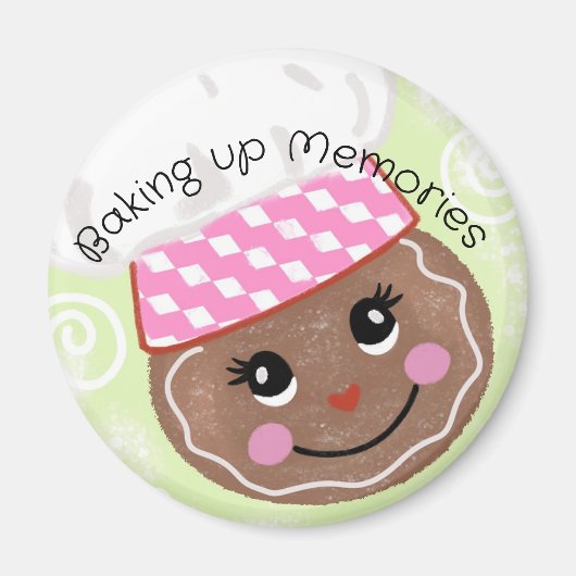 ジンガーお洒落ブレッド マグネット (正面)