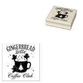 ジンガーパンラテコーヒークラブ ラバースタンプ (押印)