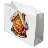 ジンガーブレッドの家 ラージペーパーバッグ (裏面アングル)