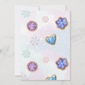 ジンガーブレッドの家 招待状 (裏面)