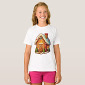 ジンガーブレッドの家 Tシャツ (正面フル)