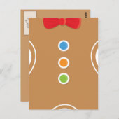 ジンガーブレッドカード ポストカード (正面/裏面)