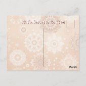 ジンガーブレッドガールズホットココアホットタブリトリート ポストカード (裏面)