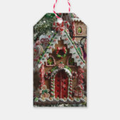 ジンガーブレッドキャンディハウスギフトラベル ギフトタグ (正面)