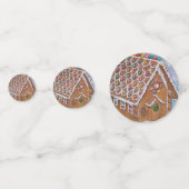 ジンガーブレッドキャンディーハウステーブル コンフェッティ (正面)