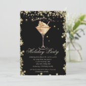 ジンガーブレッドクッキーカクテルスターズホリデー 招待状 (スタンド正面)