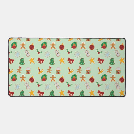 ジンガーブレッドクッキーデスクマット デスクマット (正面)