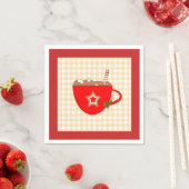 ジンガーブレッドココアジンガムナプキンズ スタンダードカクテルナプキン (インサイチュ)