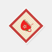 ジンガーブレッドココアジンガムナプキンズ スタンダードカクテルナプキン (角)