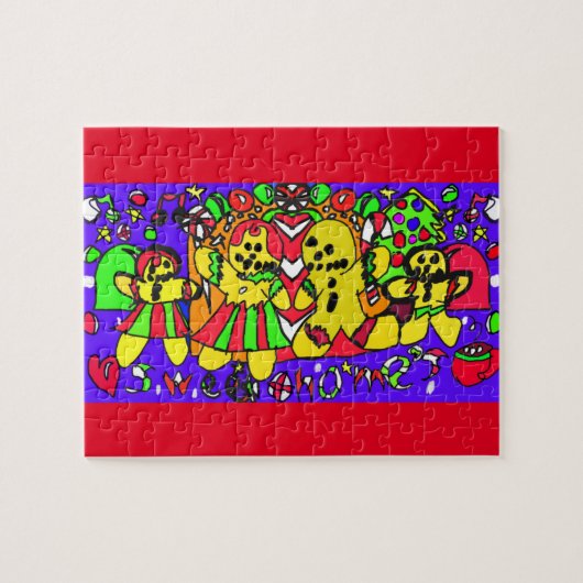 ジンガーブレッドスイートホーム ジグソーパズル (横)