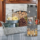 ジンガーブレッドタウン5写真テンプレート熱タンブラー タンブラー