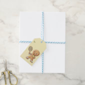 ジンガーブレッドテニスグランドスラム🎾🎄カスタム文字 ギフトタグ (より糸付き)