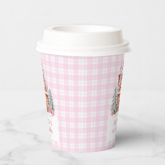 ジンガーブレッドハウスガールバースデーパーティー 紙コップ (右)