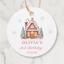 ジンガーブレッドハウスガール1st誕生日パーティー