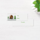 ジンガーブレッドハウスギフトラベル (デスク)