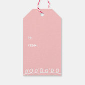 ジンガーブレッドハウスギフトラベル ギフトタグ (裏面)