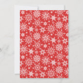 ジンガーブレッドハウスクッキー交換クリスマスパーティー 招待状 (裏面)