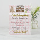 ジンガーブレッドハウスクッキー交換 招待状 (スタンド正面)