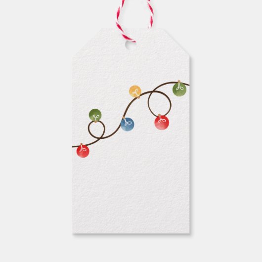 ジンガーブレッドハウスクリスマスパーティー ギフトタグ (裏面)