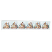 ジンガーブレッドハウスクリスマスホリデーテーブルランナー ミディアムテーブルランナー (横)