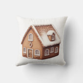 ジンガーブレッドハウスクリスマス装飾用クッション クッション (裏面)