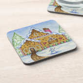 ジンガーブレッドハウスコースター コースター (左側)