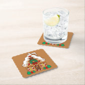 ジンガーブレッドハウスコースター ペーパーコースター (インサイチュ)