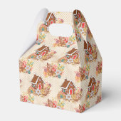 ジンガーブレッドハウスデザインギフトボックス フェイバーボックス (裏面サイド)