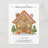 ジンガーブレッドハウスニューアドレスホリデームービング 案内ポストカード (正面)