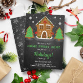 ジンガーブレッドハウスニューホームフォーザホリデー シーズンカード