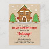 ジンガーブレッドハウスニューホームフォーザホリデー 案内ポストカード (正面)