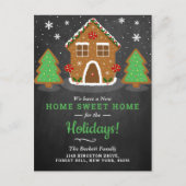ジンガーブレッドハウスニューホームフォーザホリデー 案内ポストカード (正面)