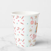 ジンガーブレッドハウスバースデーパーティー 紙コップ (正面)