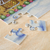 ジンガーブレッドハウスパズル ジグソーパズル (側面)