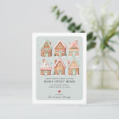 ジンガーブレッドハウスビレッジムービングアナウンス 案内ポストカード (スタンド正面)