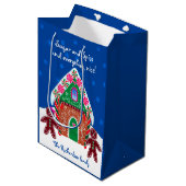 ジンガーブレッドハウスファミリースウィートクリスマス ミディアムペーパーバッグ (正面アングル)