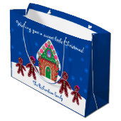 ジンガーブレッドハウスファミリースウィートクリスマス ラージペーパーバッグ (裏面アングル)