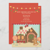 ジンガーブレッドハウスホリデームービングアナウンス シーズンカード (正面/裏面)