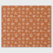 ジンガーブレッドハウスラッピング紙 ラッピングペーパー (フラット)