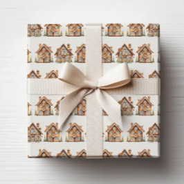 ジンガーブレッドハウスラッピング紙 ラッピングペーパー