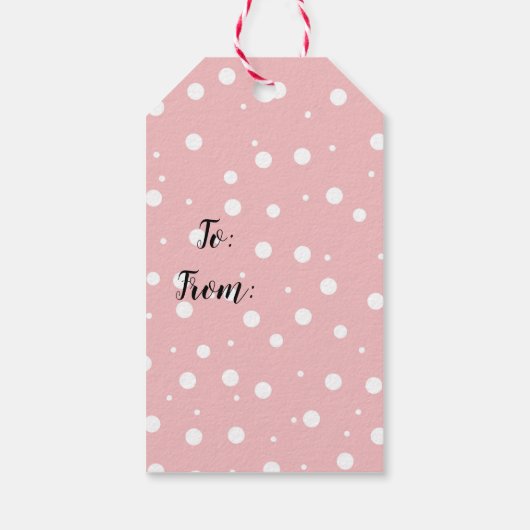 ジンガーブレッドハウスヴィレッジイラストレーションギフトラベル ギフトタグ (裏面)