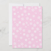 ジンガーブレッドハウス誕生日招待状 招待状 (裏面)