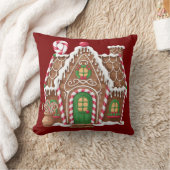 ジンガーブレッドハウス クッション (ブランケット)