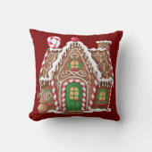 ジンガーブレッドハウス クッション (正面)